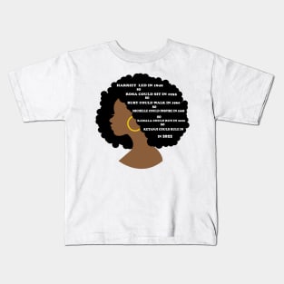 Strong Black Women Kids T-Shirt